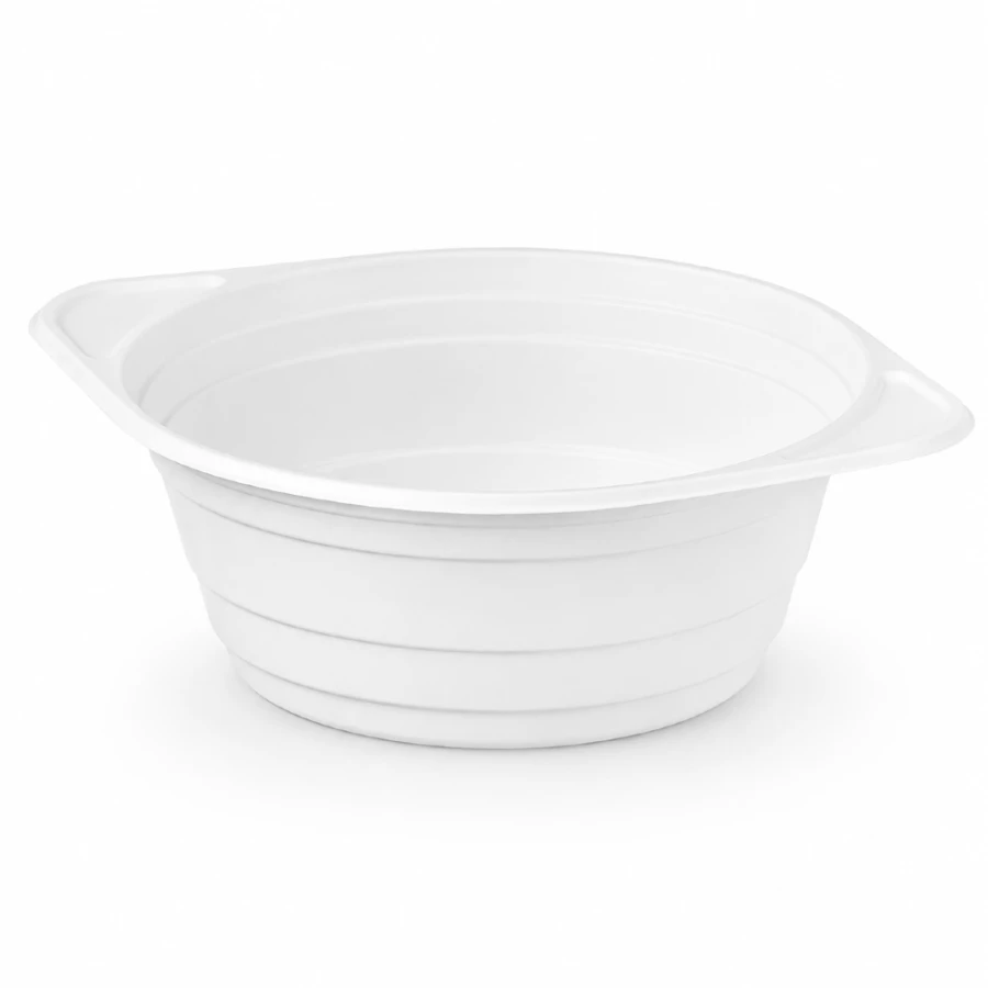Miska, flaczarka 500 ml z PP, biała - 100 szt.