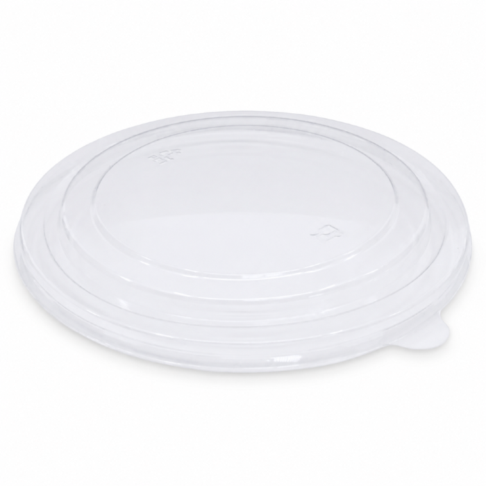 Pokrywka z rPET do okrągłego pojemnika, fi 149 mm, 500-1000 ml - 50 sztuk