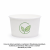 Pojemnik papierowy na zupy i deserki Green Tree 356 ml fi 115 mm - 25 sztuk