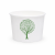 Pojemnik papierowy na zupy i deserki Green Tree 235 ml fi 90 mm - 50 sztuk