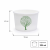 Pojemnik papierowy na zupy i deserki Green Tree 235 ml fi 90 mm - 50 sztuk