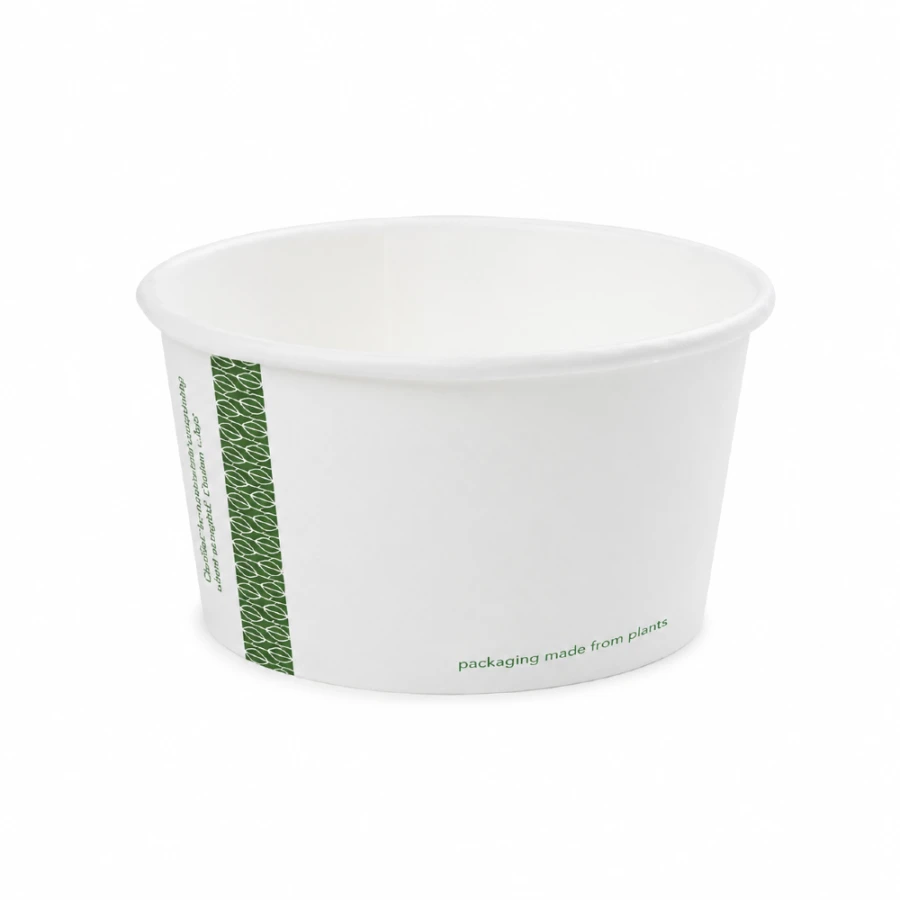 Pojemnik papierowy na zupy i deserki 356 ml fi 115 mm - 25 sztuk