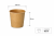 Pojemnik papierowy 90 ml kraft fi 60 mm - 50 sztuk