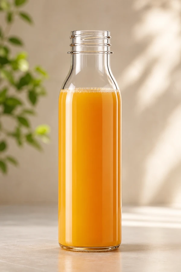 Butelka transparentna rPET 250 ml okrągła - 200 szt