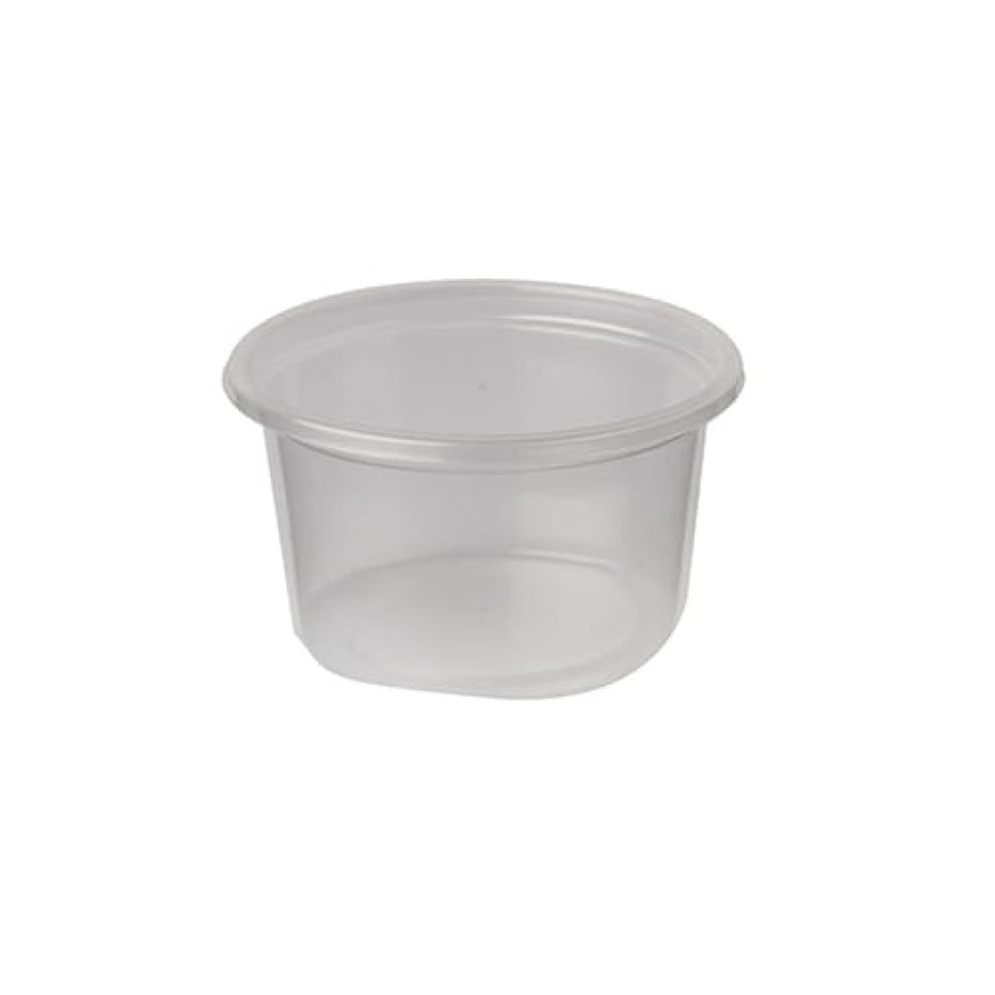 Pojemnik dressingowy okrągły 80 ml - 100 sztuk