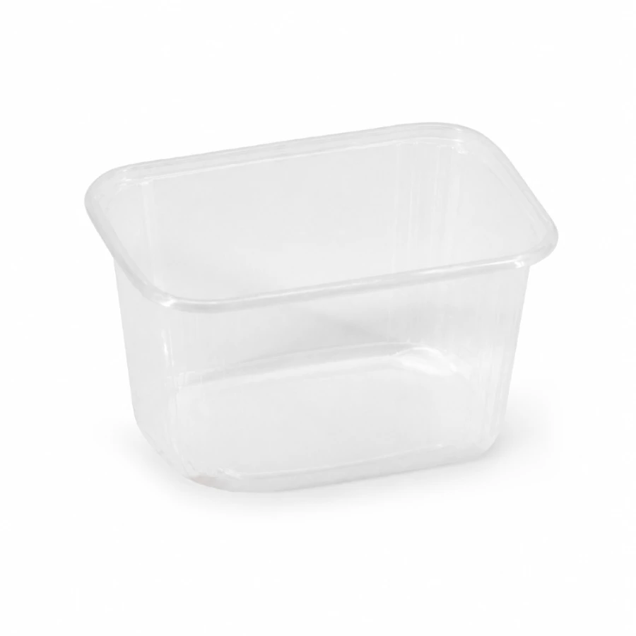 Pojemnik prostokątny PP 300ml PRA300RC - 100 sztuk (