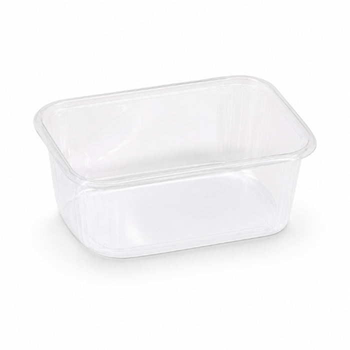 Pojemnik prostokątny PP 200ml PRA200RC - 100 sztuk