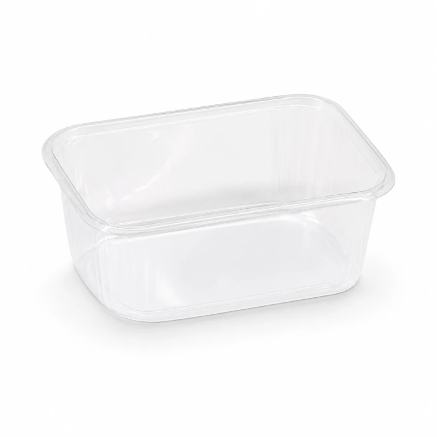 Pojemnik prostokątny PP 200ml PRA200RC - 100 sztuk