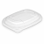 Pokrywka z PP do pojemnika - 14,2 cm x 11,1 cm x 2 cm - 20 sztuk