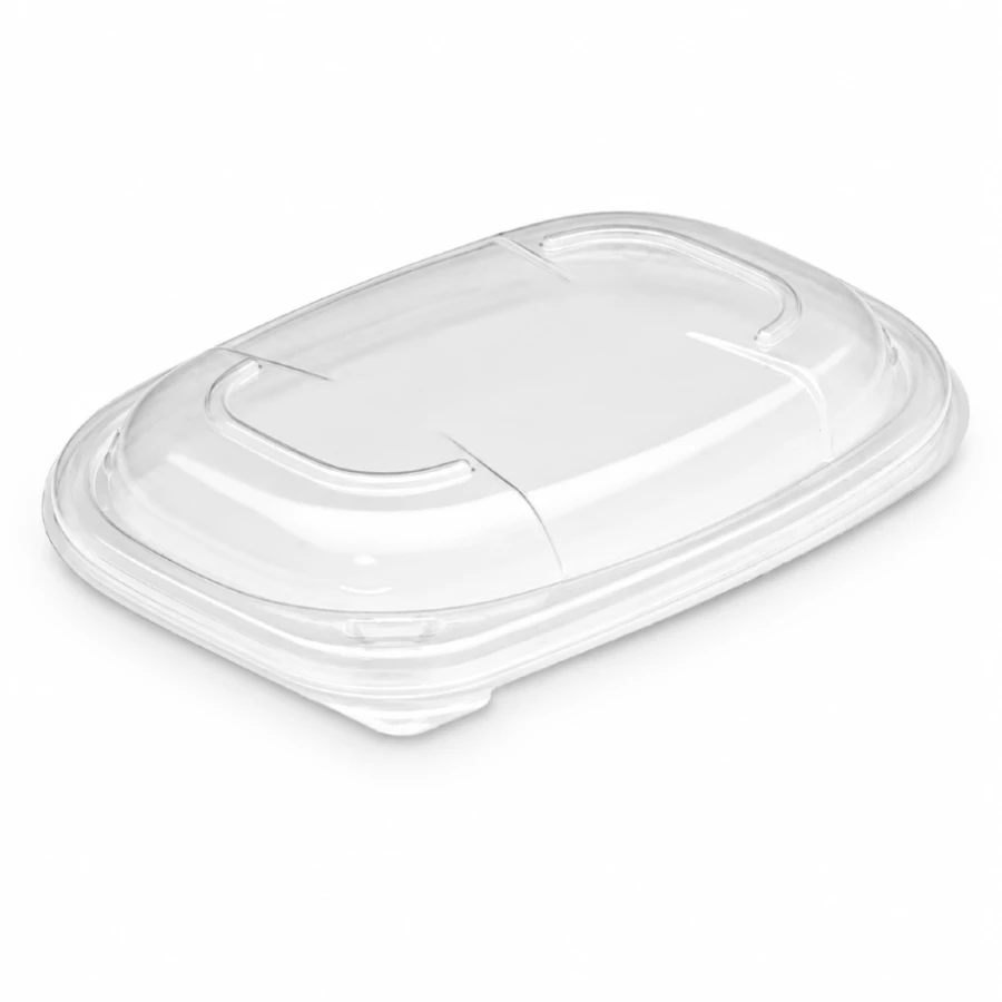Pokrywka z PP do pojemnika - 14,2 cm x 11,1 cm x 2 cm - 20 sztuk