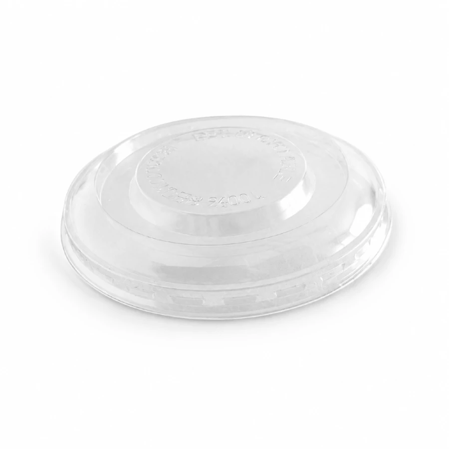 Pokrywka z PET/TR okrągła przezroczysta, fi 76 mm - 50 sztuk