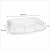 Pojemnik cukierniczy na ciasto PET 20,6 cm x 15,6 cm x 7 cm - 50 sztuk