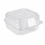 Pojemnik cukierniczy na ciasto PET 16,4 cm x 14,8 cm x 8,2 cm - 50 sztuk