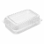 Opakowanie cukiernicze na ciasta PET 22,5 cm x 14,9 cm x 6,1 cm - 50 sztuk