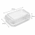 Opakowanie cukiernicze na ciasta PET 22,5 cm x 14,9 cm x 6,1 cm - 50 sztuk