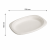 Patera z pulpy trzciny cukrowej 230 mm x 160 mm - 50 sztuk
