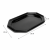 Taca cateringowa czarna PET 35 cm x 25 cm x 2 cm - 10 sztuk