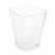 Pojemnik krystaliczny 160 ml , 5,8 x 5,8 x 7,6 cm fingerfood - 20 szt.