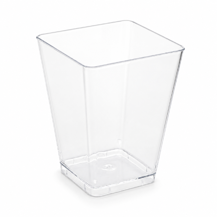 Pojemnik krystaliczny 160 ml , 5,8 x 5,8 x 7,6 cm fingerfood - 20 szt.
