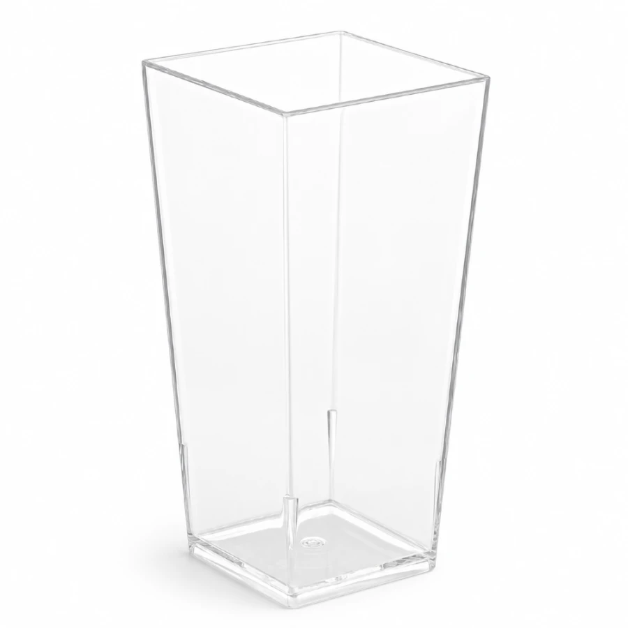 Pojemnik krystaliczny 85 ml , 4 x 4 x 8,2 cm fingerfood - 40 szt.