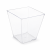 Pojemnik krystaliczny 100 ml fingerfood 5,9 x 5,9 x 5,4 cm - 50 szt.