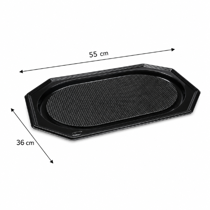 Taca cateringowa 55 x 36 cm, rPET - 10 szt.