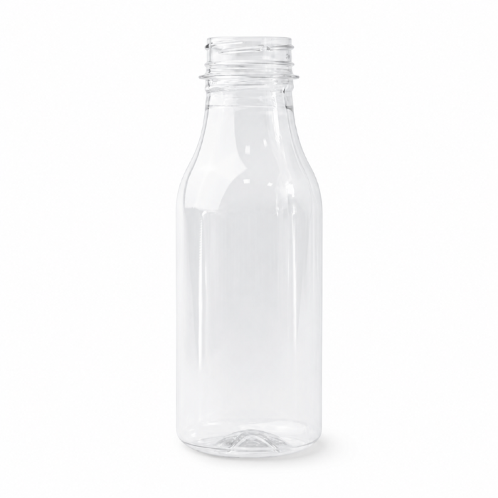 Butelka transparentna rPET 330 ml okrągła - 100 szt