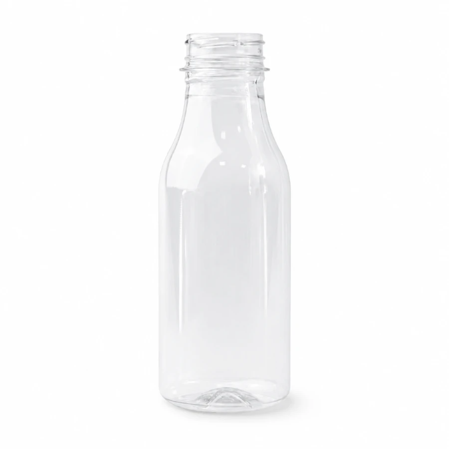 Butelka transparentna rPET 330 ml okrągła - 100 szt