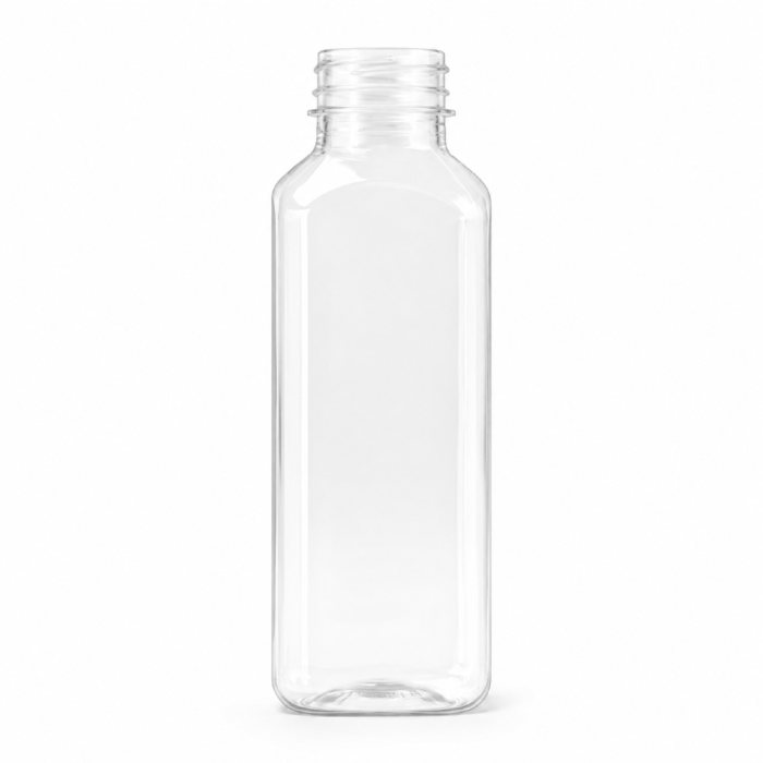Butelka transparentna rPET 330 ml kwadratowa - 100 szt
