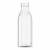 Butelka transparentna rPET 500 ml okrągła - 100 szt
