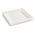 Talerz z trzciny cukrowej biały 25 cm x 25 cm - 50 sztuk