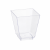 Pojemniki na przekąski fingerfood 50 ml 5 cm x 4,5 cm x 4,5 cm - 50 sztuk
