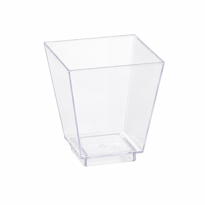 Pojemniki na przekąski fingerfood 50 ml 5 cm x 4,5 cm x 4,5 cm - 50 sztuk