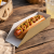 Tacka papierowa na hot doga 25 cm x 6 cm x 5 cm - 100 sztuk