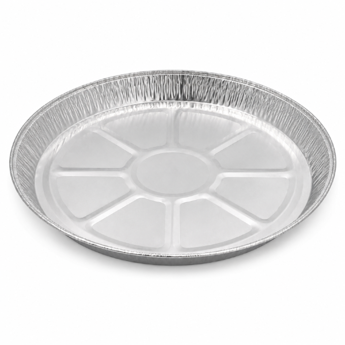 Formy aluminiowe do pieczenia okrągłe 27 cm x 2,2 cm - 5 sztuk