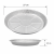 Formy aluminiowe do pieczenia okrągłe 27 cm x 2,2 cm - 5 sztuk