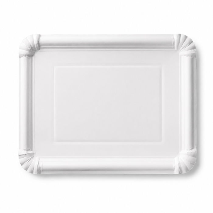 Tacka papierowa prostokątna biała, 21 x 29 cm - 125 szt.