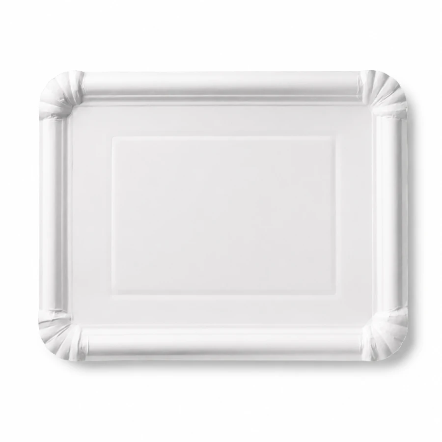 Tacka papierowa prostokątna biała, 21 x 29 cm - 125 szt.