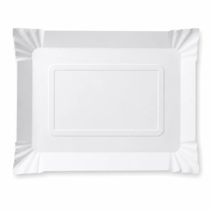 Tacka papierowa prostokątna biała, 20 x 25 cm - 250 szt.