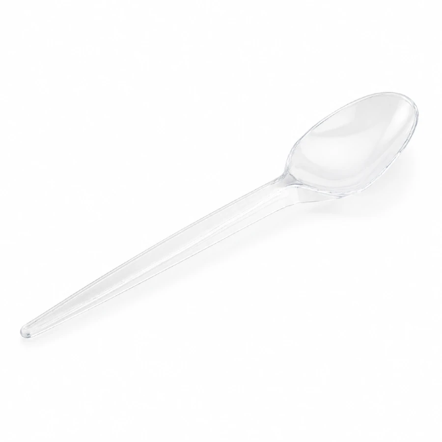 Łyżka wielokrotnego użytku Superior transparentna 18 cm PS - 50 sztuk