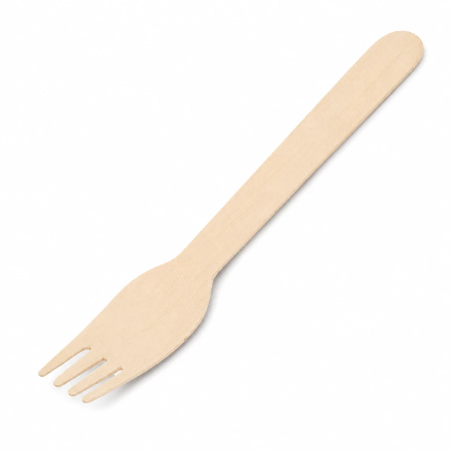 Widelec drewniany 16 cm - 100 szt.