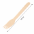 Widelec drewniany 16 cm - 100 szt.