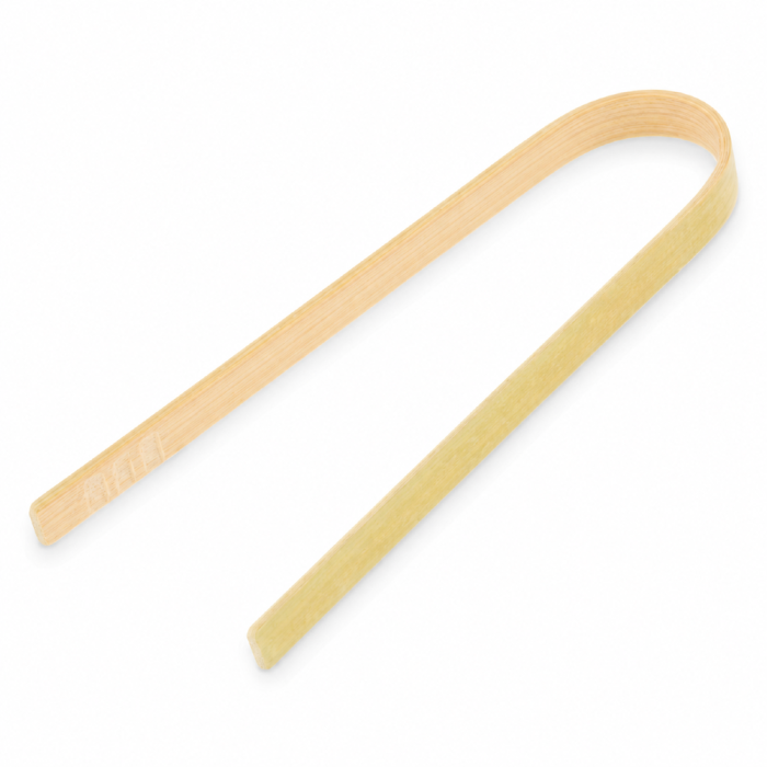 Szczypce do przekąsek 10 cm fingerfood, bambusowe - 50 szt.