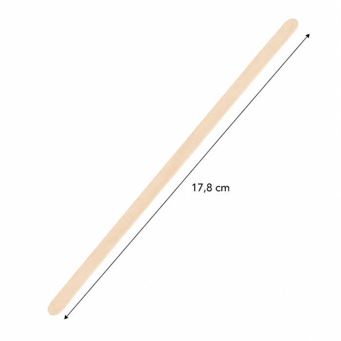 Mieszadełko drewniane 17,8 cm - 1000 szt.