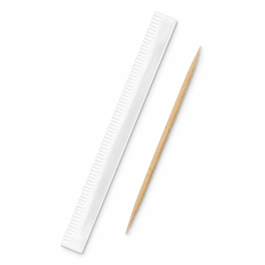 Wykałaczki 6,5 cm pakowane pojedynczo (papier) - 1000 szt.