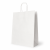 Torba papierowa z uchwytem skrętnym biała 35 cm x 26 cm x 12 cm - 25 sztuk