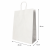 Torba papierowa z uchwytem skrętnym biała 35 cm x 26 cm x 12 cm - 25 sztuk