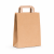 Torba papierowa z uchwytem płaskim kraft 31 cm x 12 cm x 40 cm - 250 sztuk