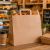 Torba papierowa z uchwytem płaskim kraft 26 cm x 17 cm x 30 cm - 250 sztuk