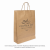 Torba papierowa z uchwytem skrętnym kraft 32 cm x 17 cm x 38 cm - 200 sztuk